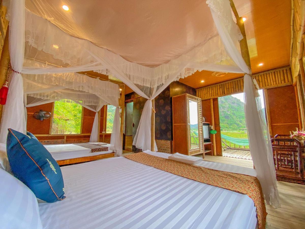 Lotus Field Homestay 宁平 外观 照片