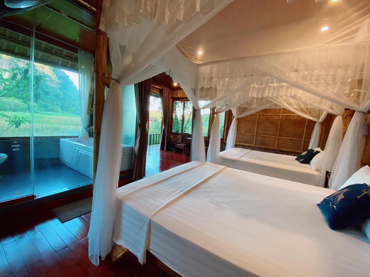 Lotus Field Homestay 宁平 外观 照片