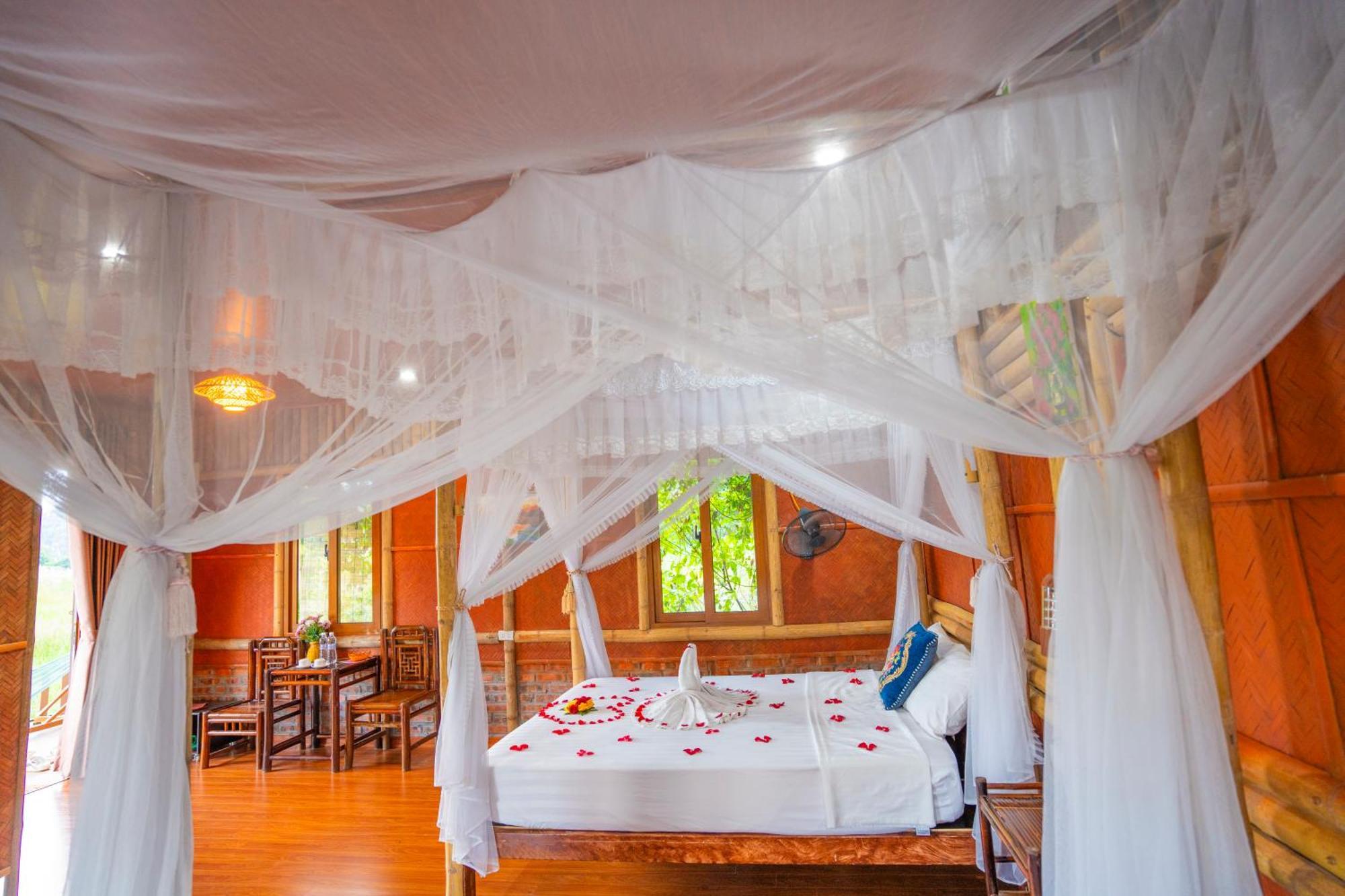 Lotus Field Homestay 宁平 外观 照片