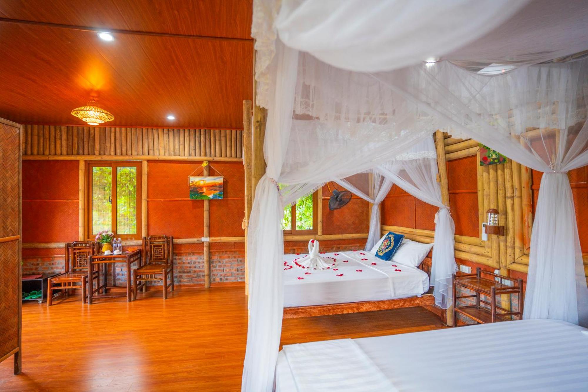 Lotus Field Homestay 宁平 外观 照片