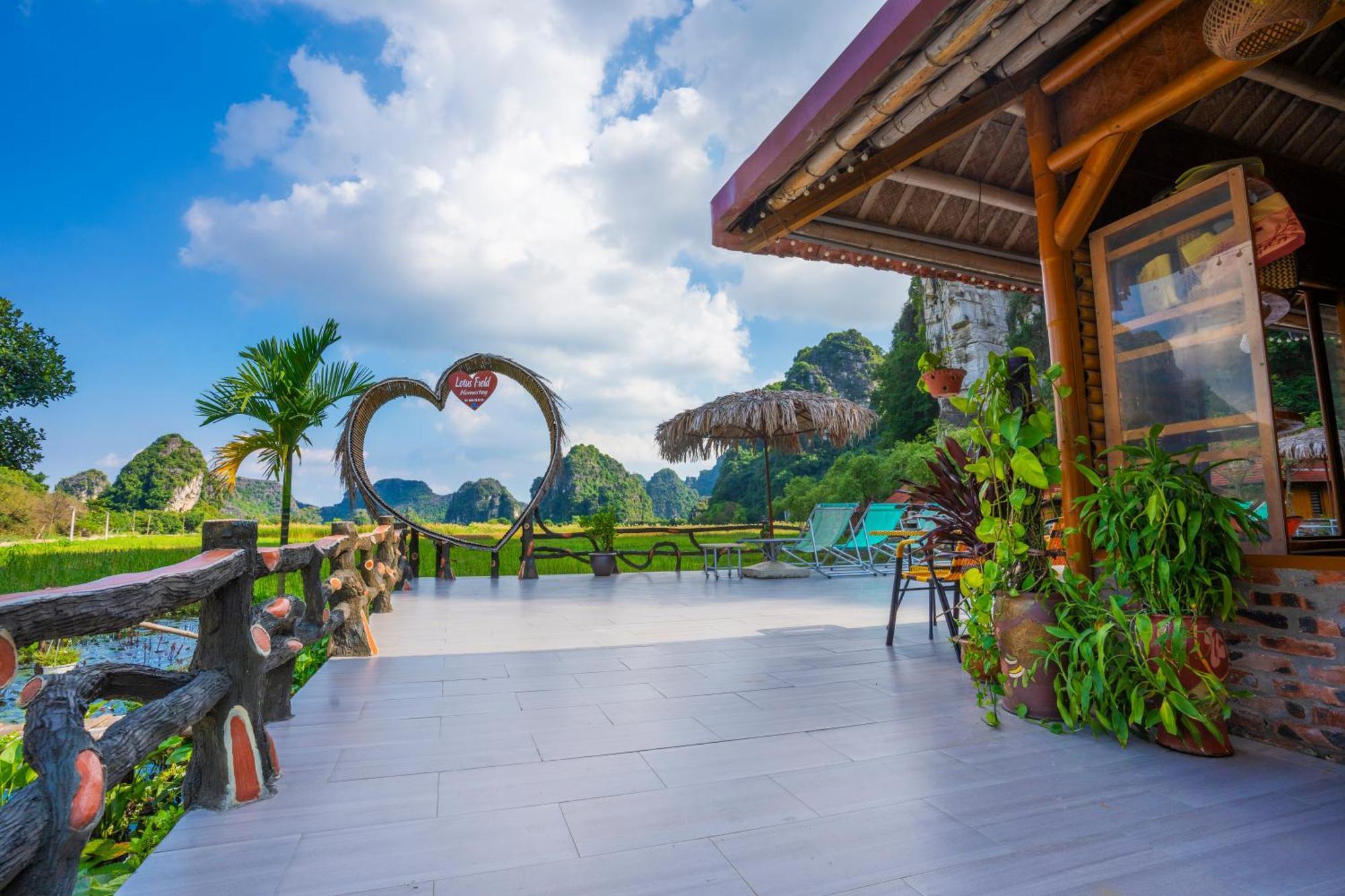 Lotus Field Homestay 宁平 外观 照片