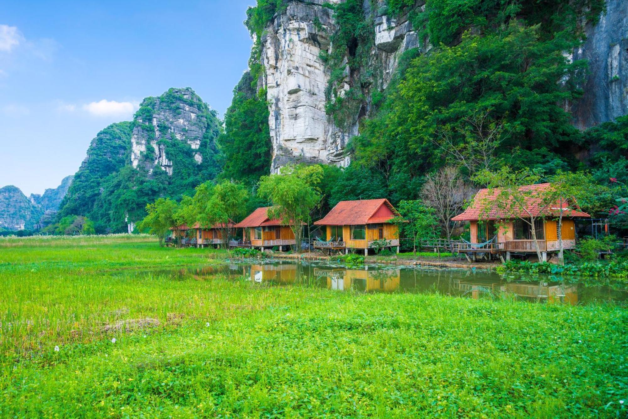 Lotus Field Homestay 宁平 外观 照片